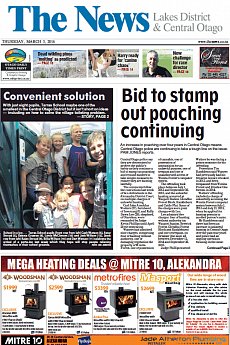 The News - Central Otago - March 3rd 2016