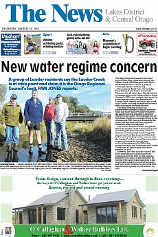 The News - Central Otago - March 10th 2016