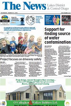 The News - Central Otago - March 31st 2016