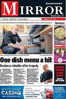 Queenstown Mirror - August 6th 2014