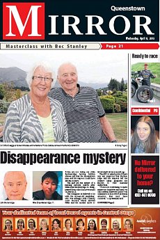 Queenstown Mirror - April 8th 2015