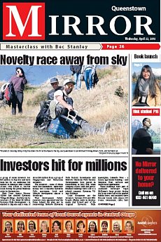 Queenstown Mirror - April 22nd 2015