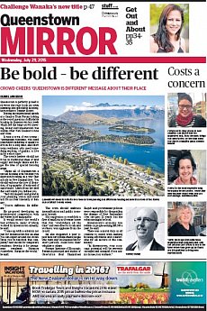 Queenstown Mirror - July 29th 2015