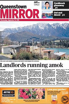 Queenstown Mirror - September 16th 2015