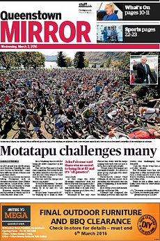 Queenstown Mirror - March 2nd 2016