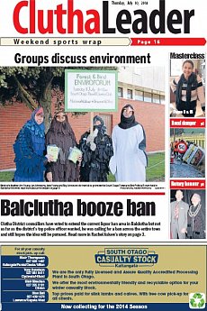 Clutha Leader - July 10th 2014
