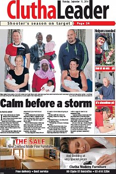 Clutha Leader - September 11th 2014