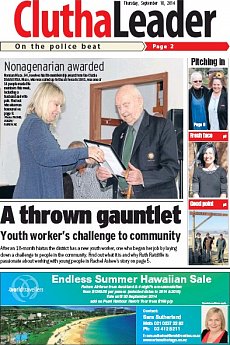 Clutha Leader - September 18th 2014