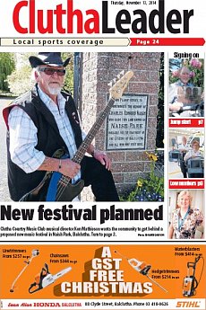 Clutha Leader - November 13th 2014