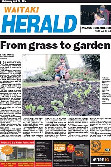 Waitaki Herald - April 30th 2014