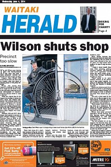 Waitaki Herald - June 4th 2014