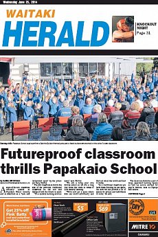 Waitaki Herald - June 25th 2014