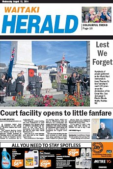 Waitaki Herald - August 13th 2014