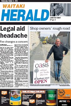 Waitaki Herald - October 8th 2014