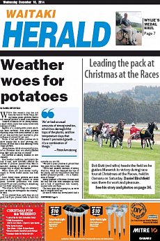 Waitaki Herald - December 10th 2014