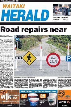 Waitaki Herald - January 21st 2015