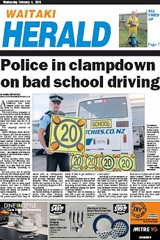 Waitaki Herald - February 4th 2015