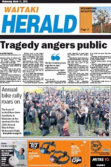 Waitaki Herald - March 11th 2015