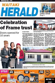 Waitaki Herald - May 6th 2015