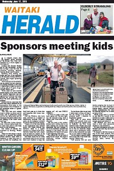 Waitaki Herald - June 17th 2015