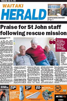 Waitaki Herald - June 24th 2015
