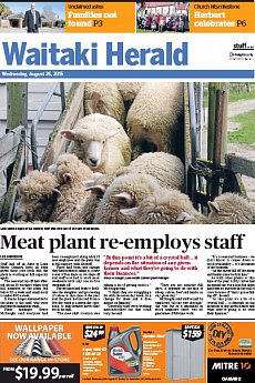 Waitaki Herald - August 26th 2015
