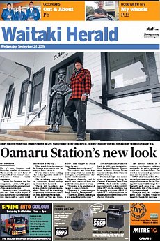 Waitaki Herald - September 23rd 2015
