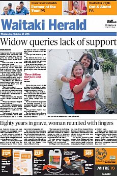 Waitaki Herald - October 21st 2015