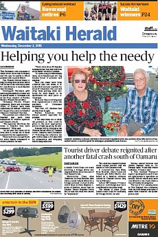 Waitaki Herald - December 2nd 2015