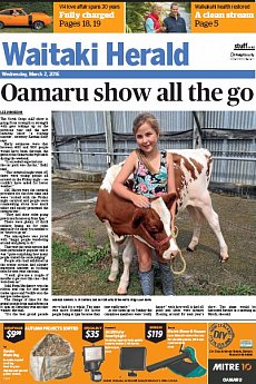 Waitaki Herald - March 2nd 2016