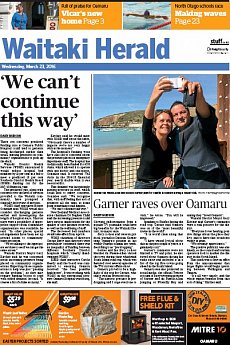 Waitaki Herald - March 23rd 2016