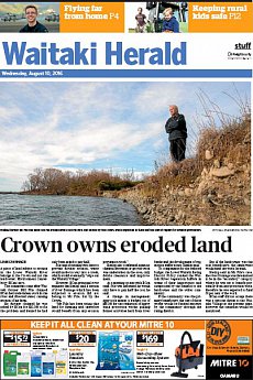 Waitaki Herald - August 10th 2016